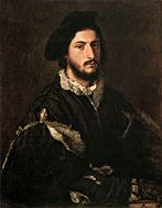 Titian Portrait of Vicenzo Monti. 85 x 67 cm.