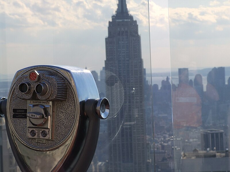 File:Top Of The Rock Empire State View.JPG