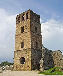 Ruinas de Panamá la Vieja.