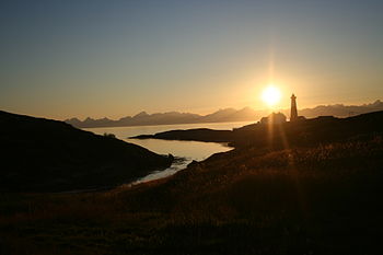 Tranøy Lighthouse Nordland, Hamarøy Fotografia: Lillebror kavring Licenza: CC-BY-SA-3.0