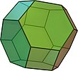 Пресечен октаедър Дуалност: четириделен хексаедър
