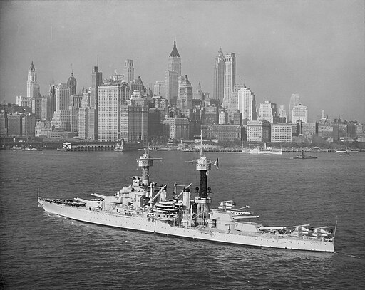 USS Colorado (BB-45) New York 1932