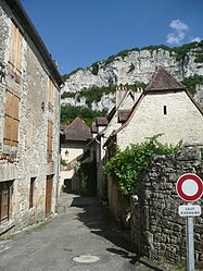 A street in Marcilhac-sur-Célé