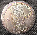 10 stuivers ou ½ florín (1786)