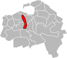 Cantonul Alfortville - Harta