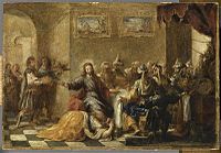 Το γεύμα στο σπίτι του Σίμωνα, 1660, Παρίσι, Μουσείο του Λούβρου