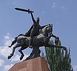 Jezdecká socha Vardana II Mamikonian, Jerevan