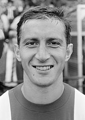 Velibor Vasovic has scored a goal in 1966 European Cup Final against Real Madrid Velibor Vasovic.jpg