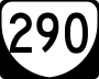 State Route 290 marker