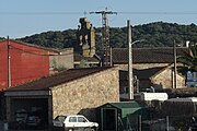 Vista de la iglesia de Sotillo de las Palomas.