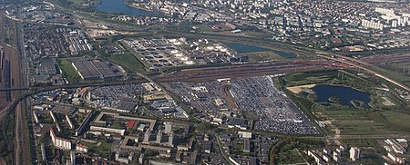 Vue aerienne de Valenton nord