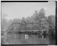 WEST SIDE, FACING EAST - Earl Iron Bridge, Spanning Namekagon River at North Road, Earl, Washburn County, WI HAER WIS,65-EARL.V,1-1.tif