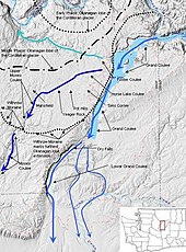 Illustration of the glacial flows leading to formation of several parts of the trail Waterville Plateau.jpg