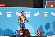 Deutsch: Gewichtheben bei den Olympischen Jugendspielen 2018; Tag 2, 10. Oktober 2018; Jungen 62 kg English: Weightlifting at the 2018 Summer Youth Olympics at 8 October 2018 – Boys' 62 kg