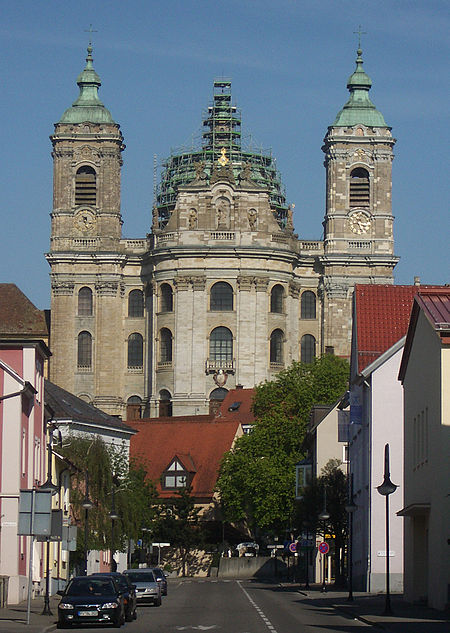 Weingarten Basilika Fassade Abt Hyller Strasse