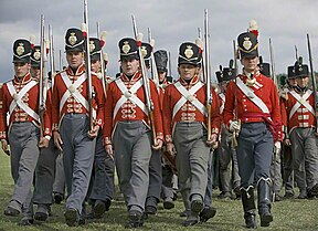 sensor Sygdom hjælpeløshed Red coat (military uniform) - Wikipedia