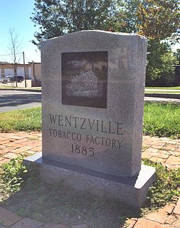Wentzville Tobacco Company Factory United States historic place