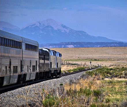 Westbound Southwest Chief in Colorado