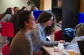 Participants of the WikiFemHack in Greece