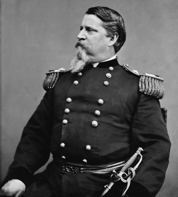 Major General Winfield Scott Hancock of Pennsylvania