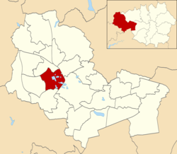 Worsley Mesnes ward within Wigan Metropolitan Borough Council.png