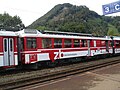 旧ルツェルン-シュタンス-エンゲルベルク鉄道線の主力であったBDeh140形ラック式電車