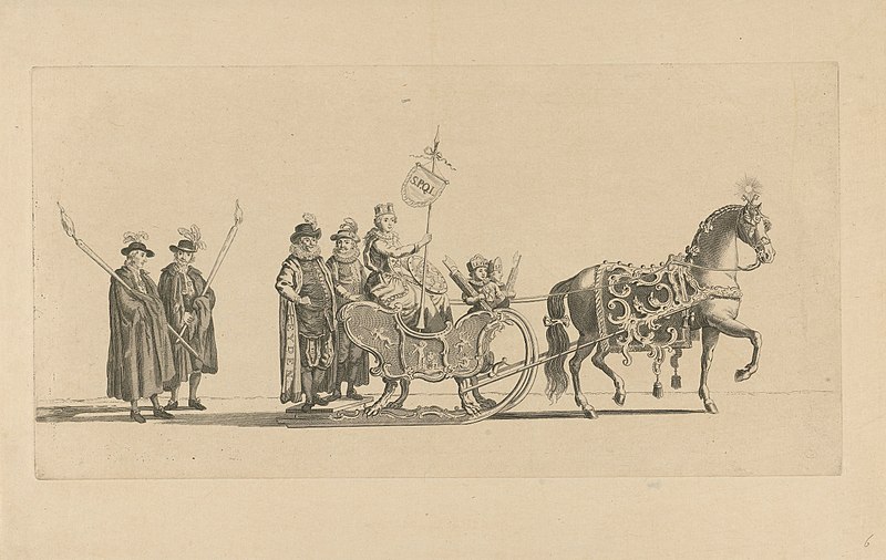 File:Zesde slede Sledevaart van het Leidse genootschap Veniam Pro Laude in 1776 (serietitel), RP-P-OB-84.926.jpg