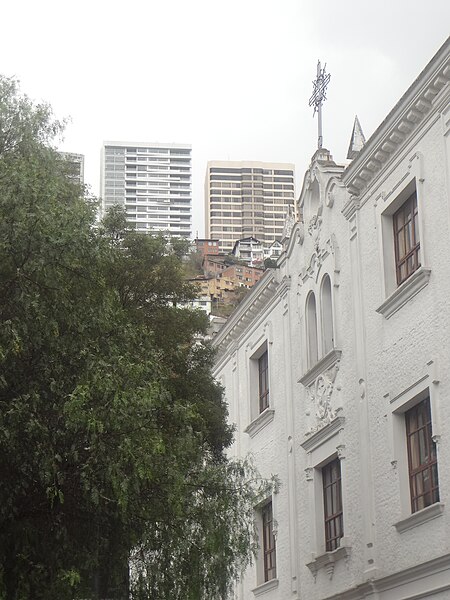 File:(Iglesia de Guápulo) vista to gonzalez suarez quito.JPG