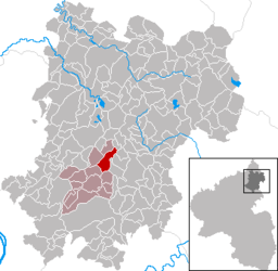 Läget för Ötzingen i Westerwaldkreis