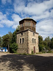Водонапорная башня на станции Пестово
