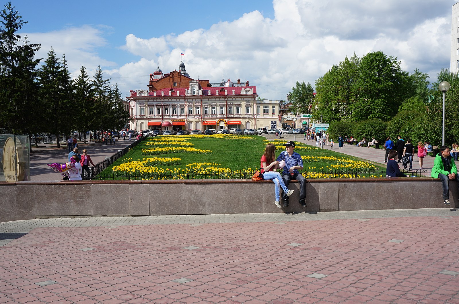 Площадь новособорная томск