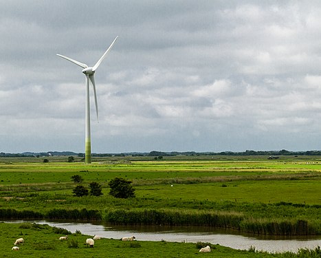 Wind turbine on Föhr