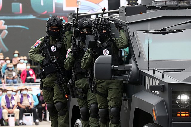 National Police Agency Special Operations Group and Lenco BearCat