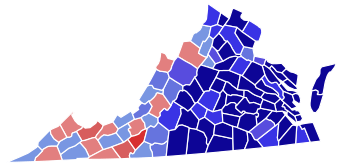 File:1917 Virginia gubernatorial election results map by county.svg