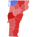 1926 Vermont gubernatorial election results map by county.svg