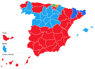 Results breakdown of the 1989 Spanish general election (Congress)