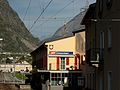 Deployment between Poschiavo and Tirano Campocologno train station at the frontier between Switzerland and Italy