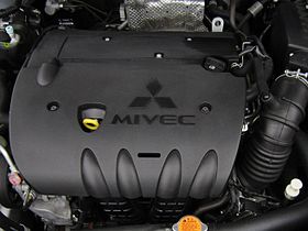 2007 Mitsubishi Galant Fortis 4B11 engine.jpg