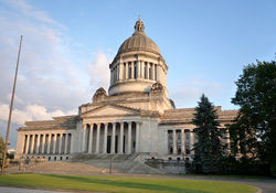 O Capitolio de Washington en Olympia