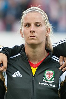 Kylie McCarthy English-born Welsh footballer