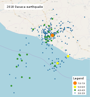 2018 Oaxaca Earthquake