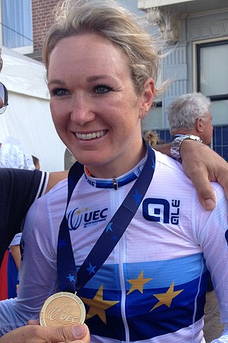 Amy Pieters (women's road race) 2019 UEC Road Race Women 282.jpg