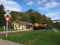 Lok Nr. 365 im Bahnhof von Brecksville, September 2018