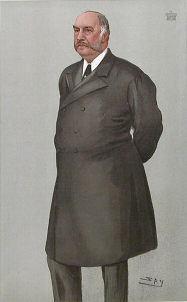 Caricature by Leslie Ward for Vanity Fair, 1902