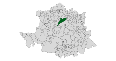 Localización del municipio de Plasencia