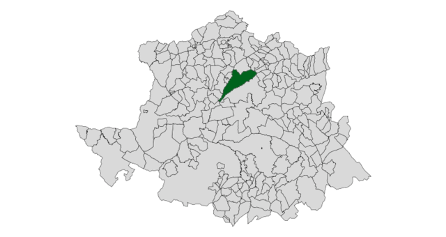 Localización del municipio de Plasencia en la provincia de Cáceres