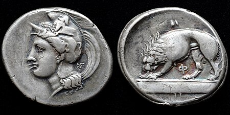 Stater struck 334-300 BC