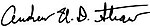 Andrew U. D. Straw (signature)
