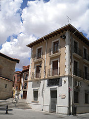 A building in Aranda de Duero in Spain