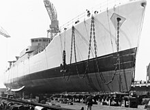 Under construction in 1965 Aanbouw van de Van Speijk-klasse fregatten Hr.Ms. Van Speijk en Hr.Ms. Tjerk Hiddes, op de werf van de Nederlandse Dok-en Scheepsbouw Maatschappij (NDSM) (2173-312-043).jpg